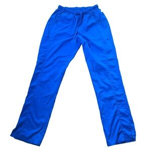 Infinity by Cherokee Women’s XS Scrub Pants Royal Blue Elastic Waist Uniform